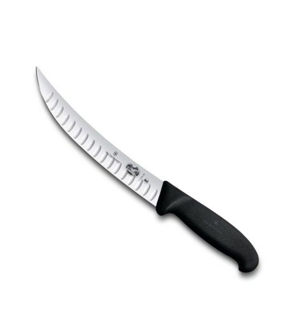 Victorinox, Fibrox Dual Grip, Řeznický nůž s vroubkováním, 25 cm, 5.7223.25