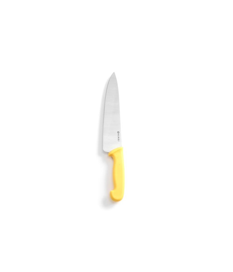 Kuchyňský nůž na drůbež Hendi, žlutý, 24 cm