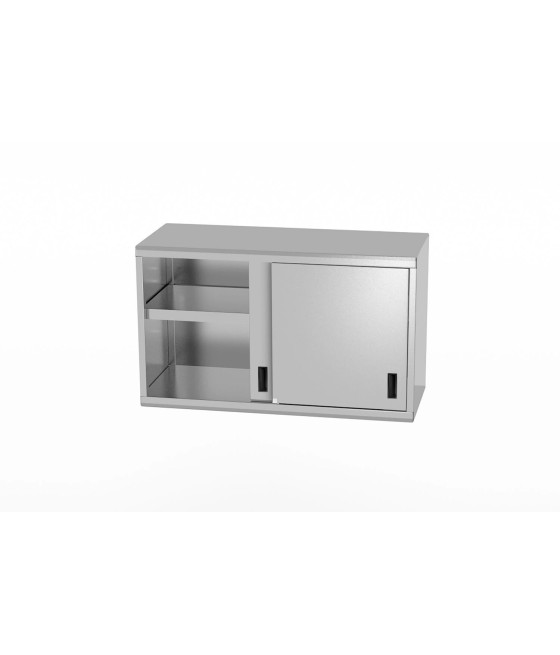 Závěsná skříňka s posuvnými dveřmi Hendi - svařovaná, 1000x400x600 mm