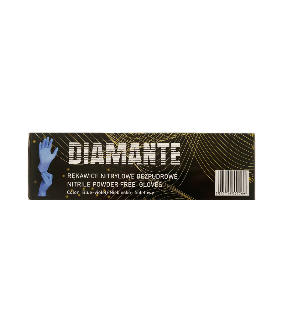 Nitrilové rukavice DIAMANTE/SUPREME, nepudrované, BAL. 100 KS