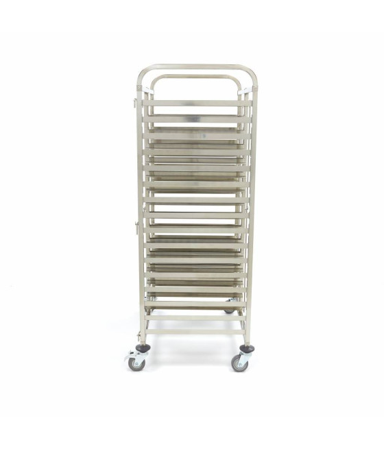 Vozík na podnosy z nerezové oceli Bakerynorm 32 x 60 x 40 cm