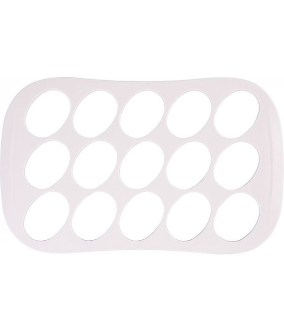 Pečicí forma MagicHome, silikonová, na 15 laskonek, 34,5x21,5x1 cm