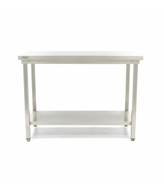 Pracovní stůl z nerezové oceli Maxima „Deluxe“ 60 cm bez lišty