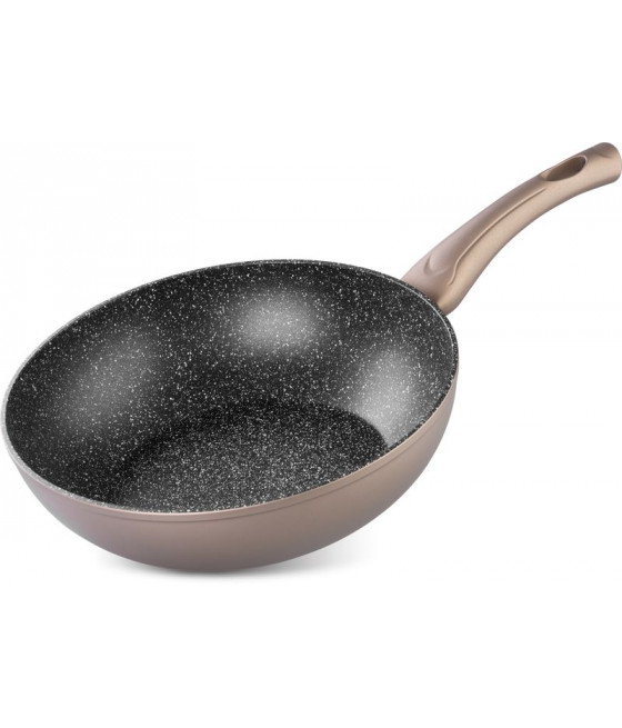 Pánev Wok Coffee Brown Line, 28 cm