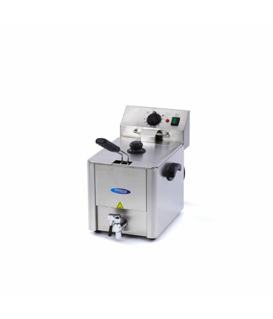 Elektrická fritéza Maxima 1 x 8 l s kohoutkem