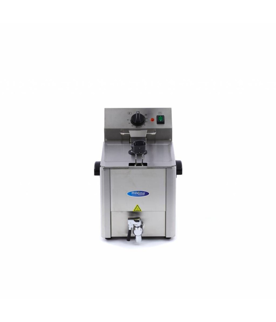 Elektrická fritéza Maxima 1 x 8 l s kohoutkem
