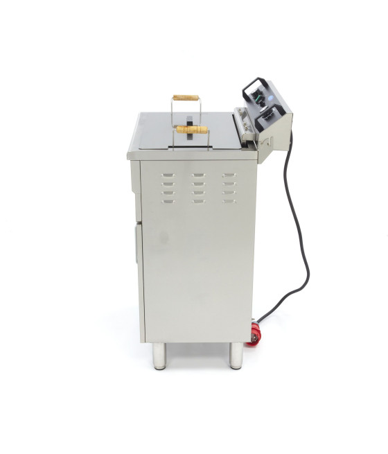 Elektrická fritéza Maxima 35 l s kohoutkem a skříňkou