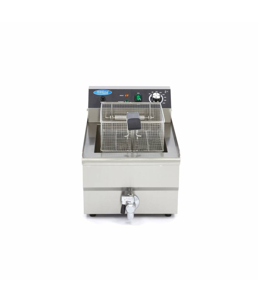 Elektrická fritéza Maxima 1 x 16 l s kohoutkem