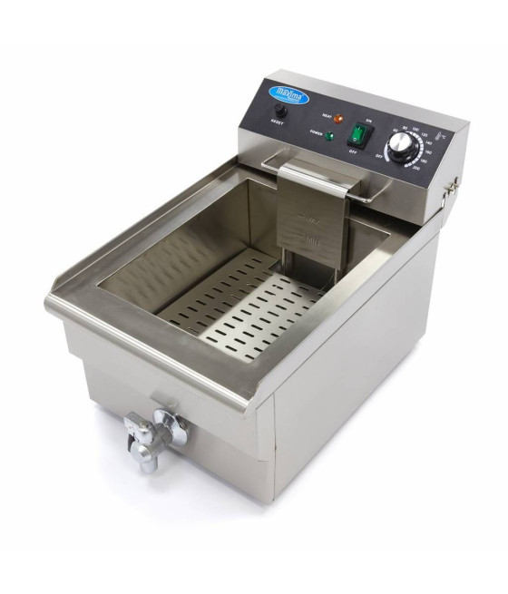 Elektrická fritéza Maxima 1 x 16 l s kohoutkem