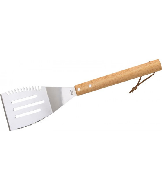 Nerezová obracečka s dřevěnou rukojetí Grill, 41 cm