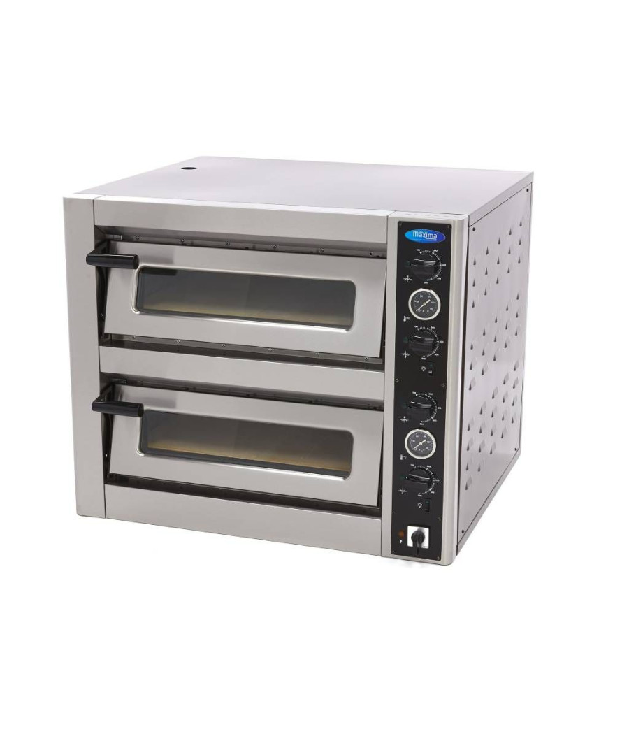 Pec na pizzu Maxima Deluxe, 4+4x30 cm, 400V