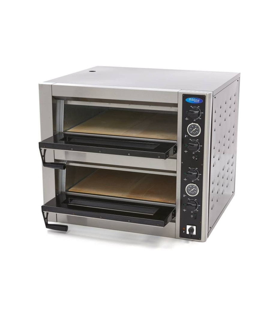 Pec na pizzu Maxima Deluxe, 4+4x30 cm, 400V