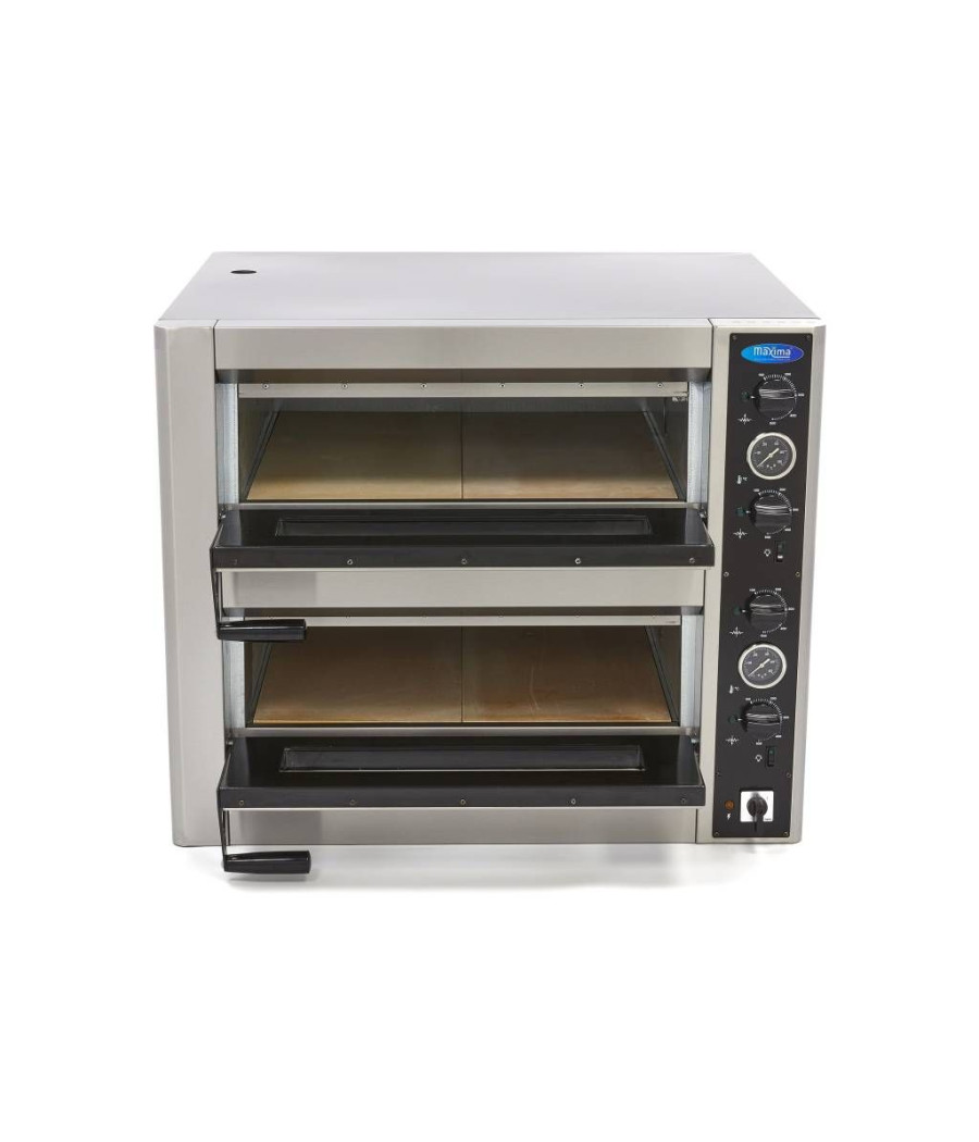 Pec na pizzu Maxima Deluxe, 4+4x30 cm, 400V