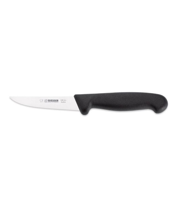 Giesser, Nůž na drůbež v černé barvě, pevný, 10 cm, 3185-10s