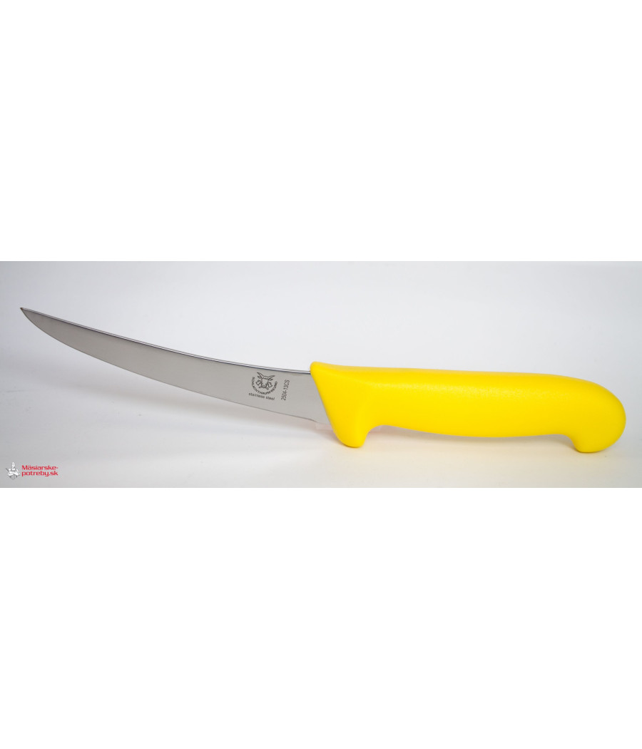 Schlachthausfreund, Vykosťovací nůž v žluté barvě, pevný, 15 cm, 2504-15CS