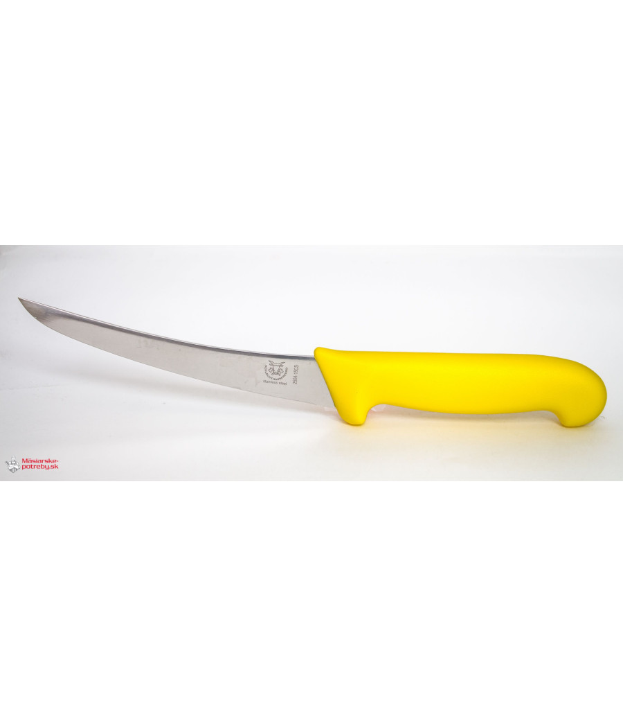 Schlachthausfreund, Vykosťovací nůž v žluté barvě, pevný, 15 cm, 2504-15CS