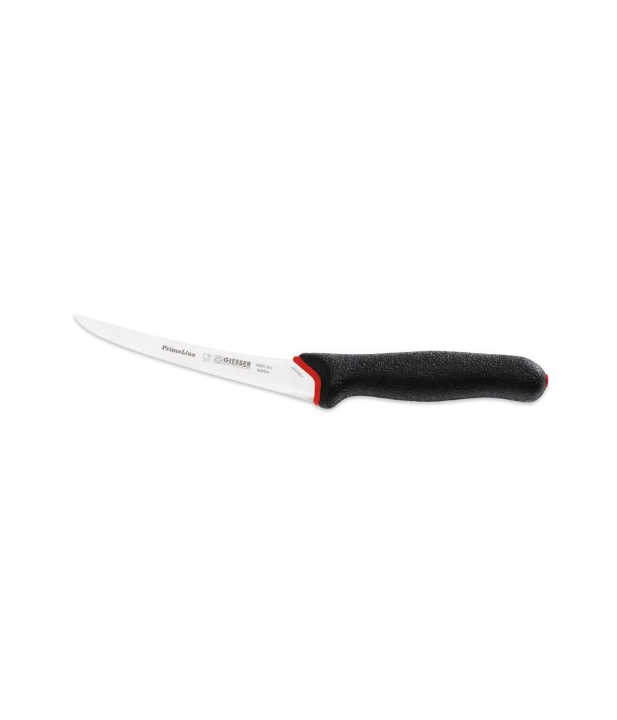 Giesser PrimeLine, vykosťovací nůž v černé barvě, pevný, 15 cm, 11251-15s