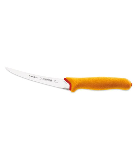Giesser PrimeLine, vykosťovací nůž v žluté barvě, pevný, 15 cm, 11251-15s