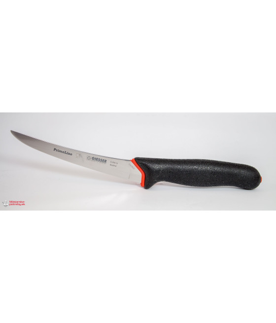 Giesser PrimeLine, vykosťovací nůž, černý, 1/2 flexibilní, 15 cm, 11250-15s