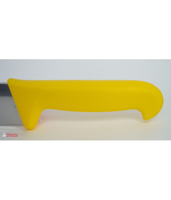 Schlachthausfreund rozrábkový blokový nůž žlutý, pevný, 24 cm, 2508-24