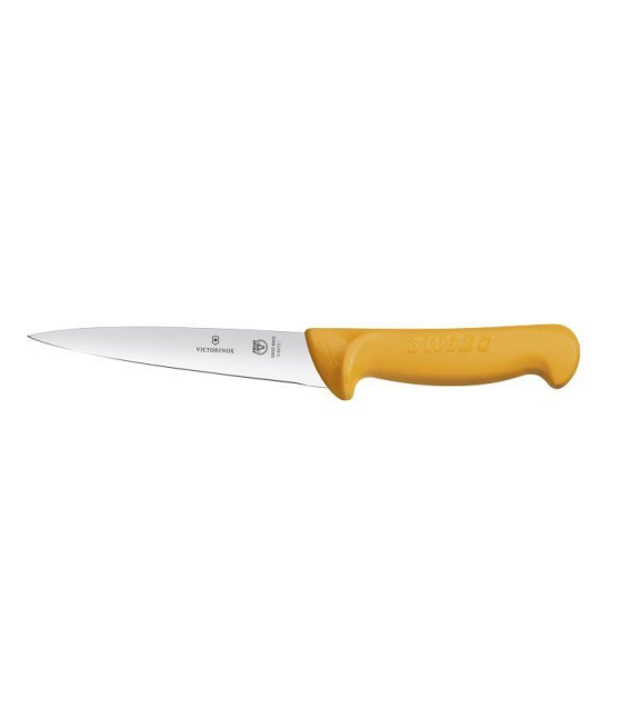 Victorinox Swibo, vykrvávací nůž, žlutý, 15 cm, 5.8412.15