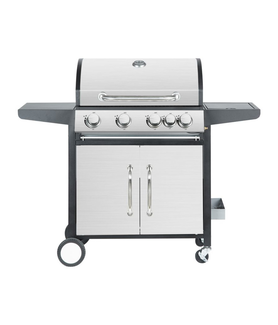 Plynový gril Manresa BBQ, 4+1 hořáky