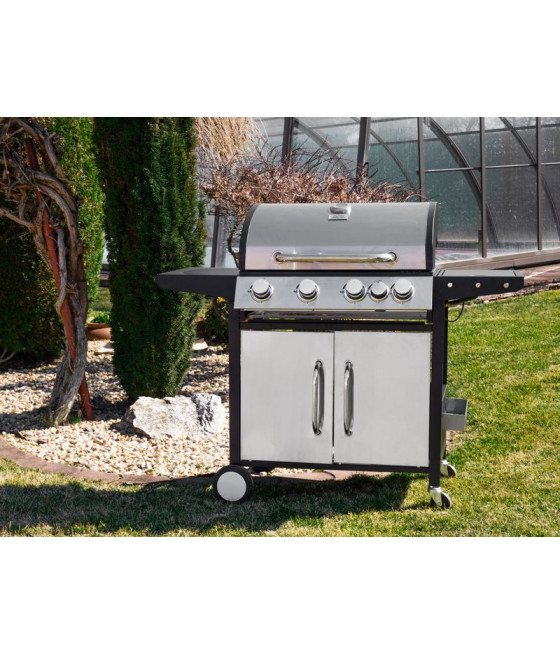 Plynový gril Manresa BBQ, 4+1 hořáky