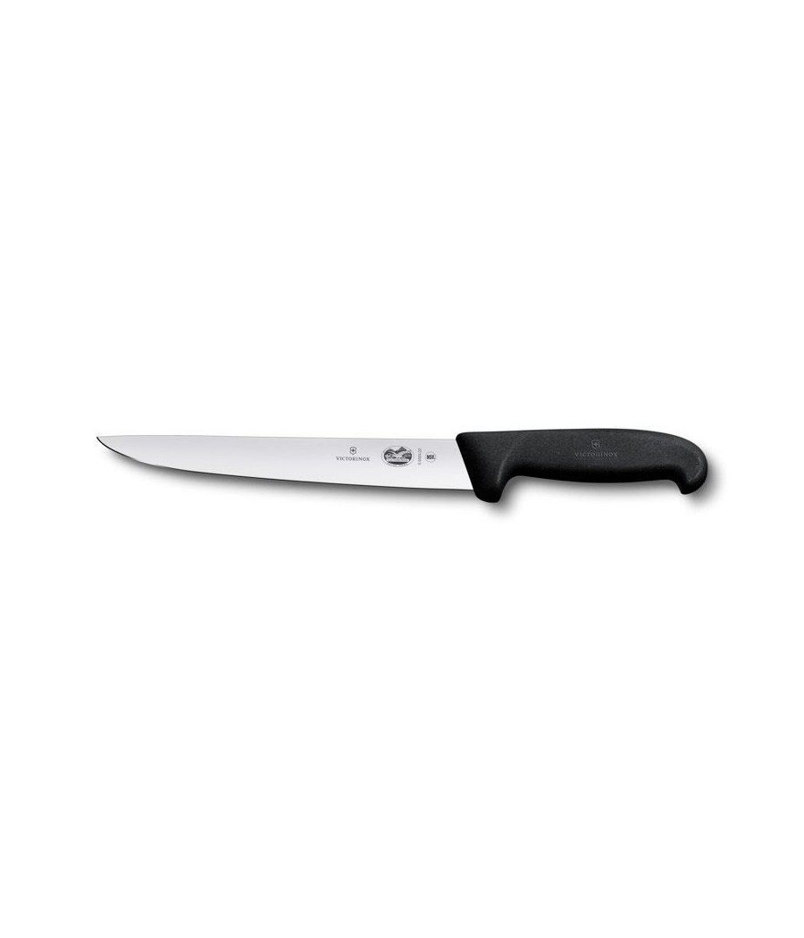 Victorinox Fibrox, vykrvovací nůž, černý, 22 cm, 5.5503.22