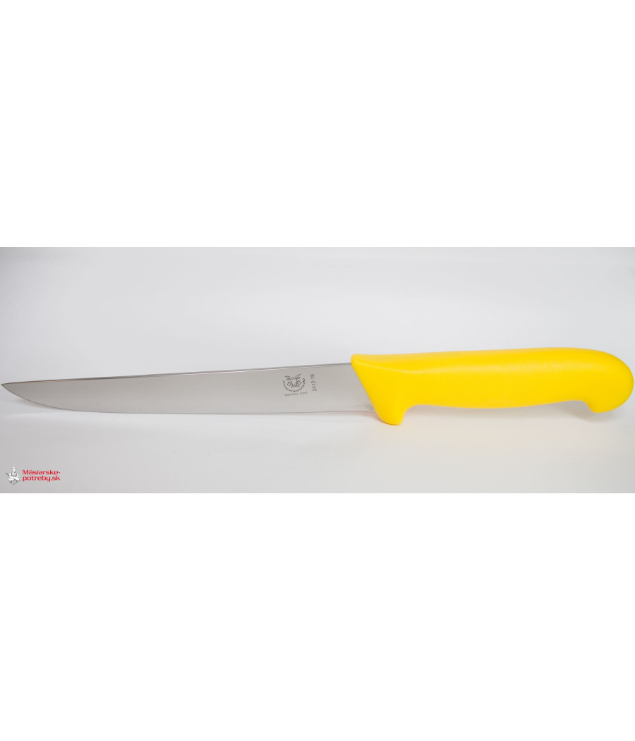 Schlachthausfreund, vykrvovací nůž v žluté barvě, 18 cm, 2412-18
