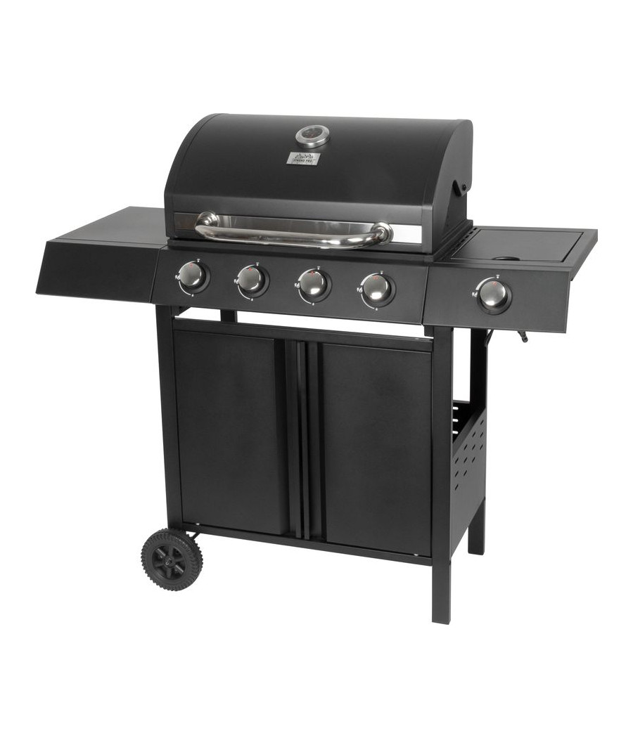 Plynový gril Gordon BBQ, 4+1 hořáky