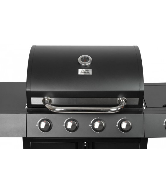 Plynový gril Gordon BBQ, 4+1 hořáky