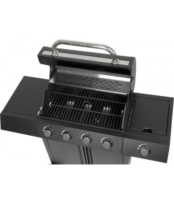 Plynový gril Gordon BBQ, 4+1 hořáky