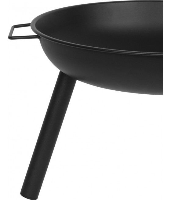 Kovové ohniště Elis BBQ, kulaté, 57x66x40 cm