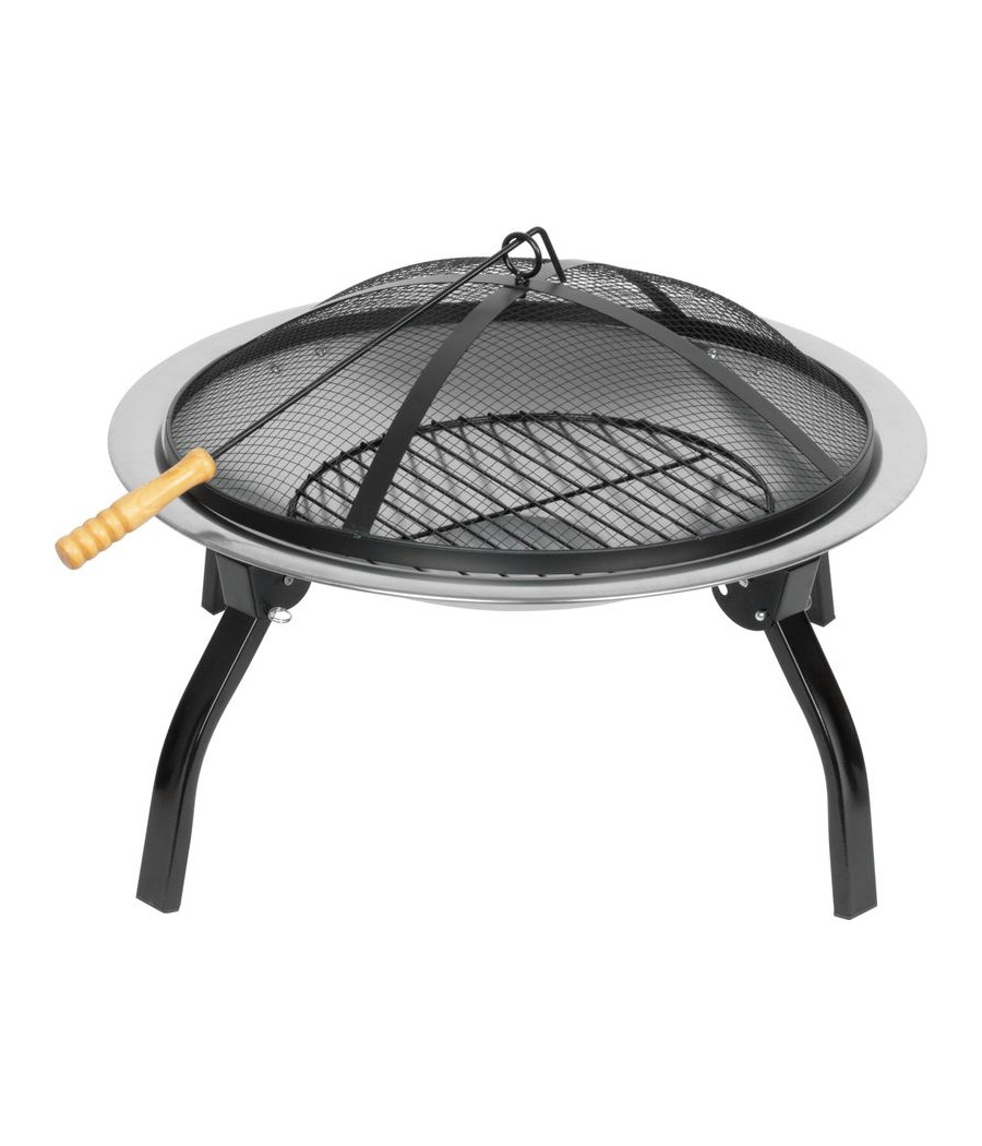 Kovové ohniště Mara, BBQ, kulaté, 57x57x40 cm Kovové ohniště Mara, BBQ, kulaté, 57x57x40 cm