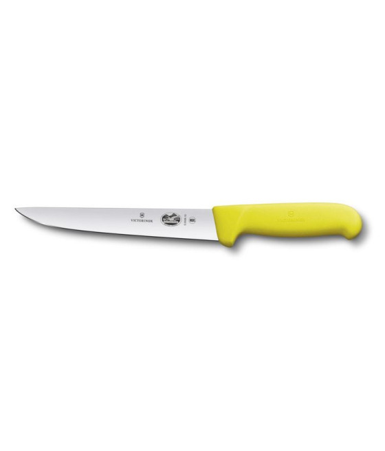 Victorinox Fibrox, vykrvovací nůž, žlutý, 18 cm, 5.5508.18