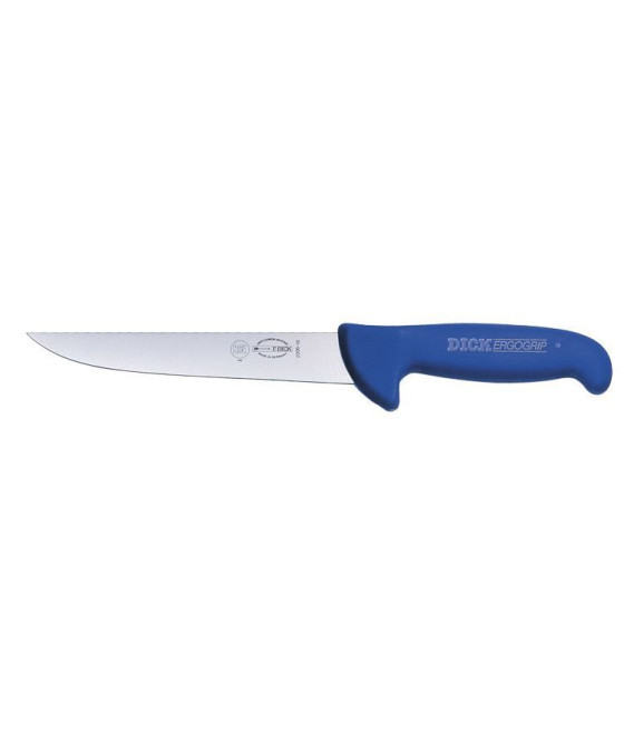 DICK ErgoGrip, vykrvovací nůž v modré barvě, 18 cm, 82006-18