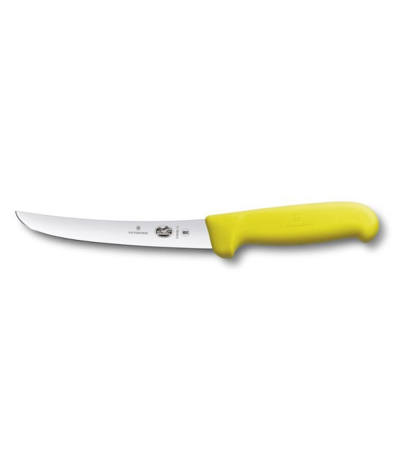 Victorinox, Fibrox, Vykošťovací nože ve žluté barvě, pevný, 15 cm, 5.6508.15