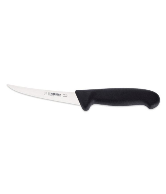 Giesser, vykosťovací pevné nože 13 cm v černé barvě, pevný, 2515-13b