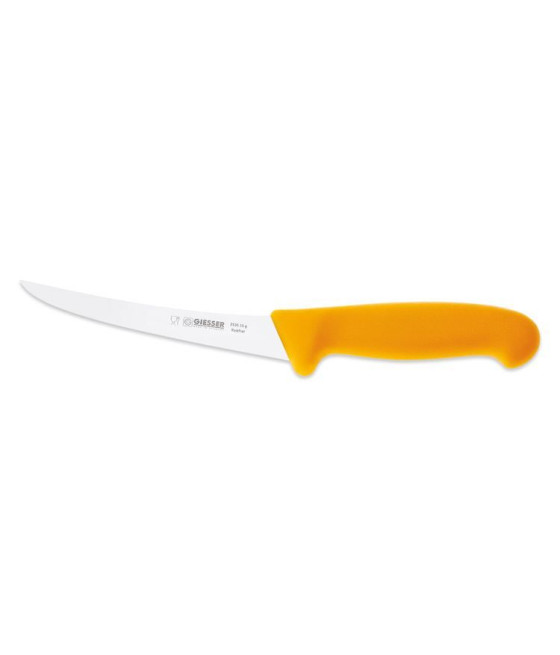 Giesser, vykosťovací nože v žluté barvě 15 cm, flexibilní, 2535-15g