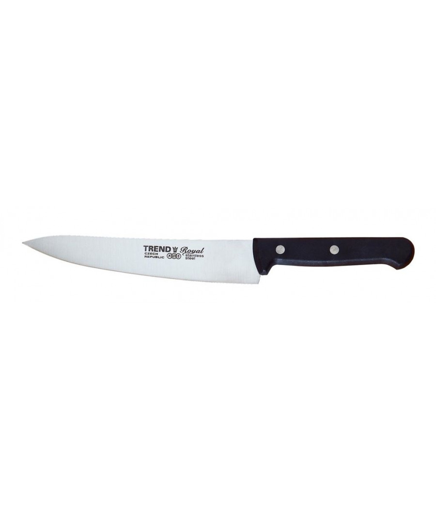 KDS, TREND, Kuchyňský nůž v černé barvě, 18 cm