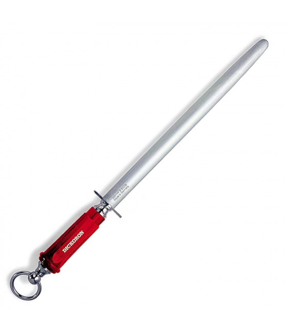 DICK DICKORON oválná ocílka s červenou rukojetí 30 cm