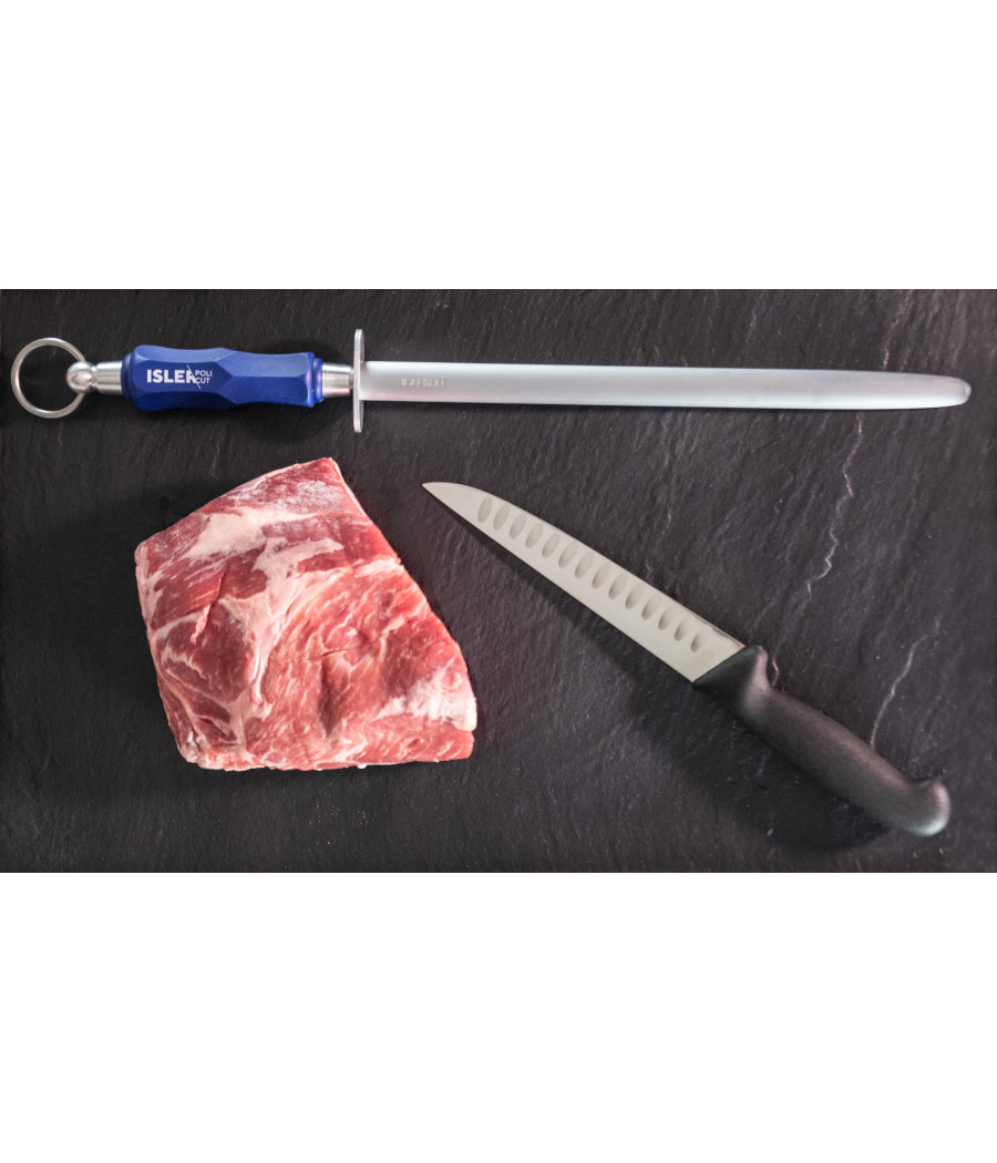 Extra jemné oválné ocílky o délce 31 cm ISLER Policut