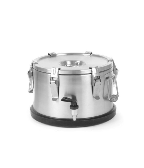 Hendi nerezová termonádoba s kohoutkem Profi Line, 10 L, ø330x(H)220 mm