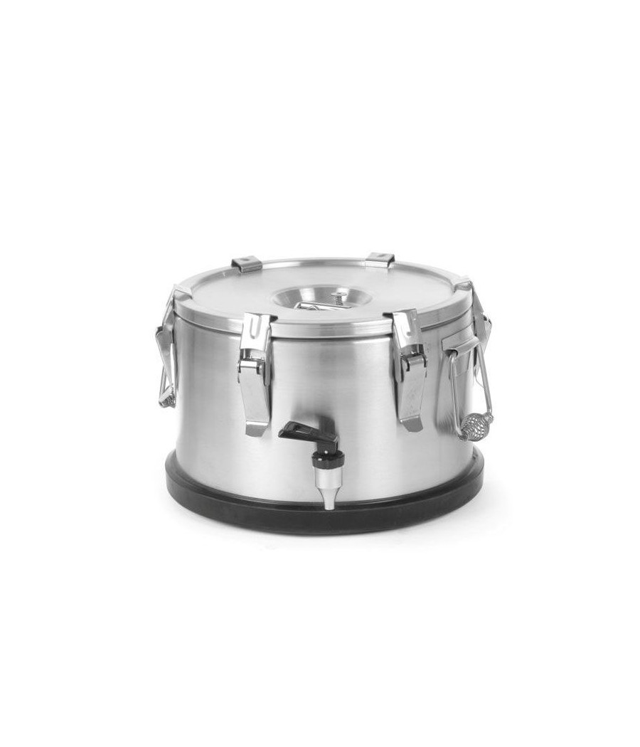 Hendi nerezová termonádoba s kohoutkem Profi Line, 10 L, ø330x(H)220 mm