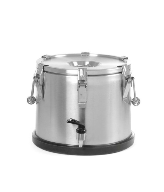 Hendi nerezová termonádoba s kohoutkem Profi Line, 15 l, ø330x(H)280mm