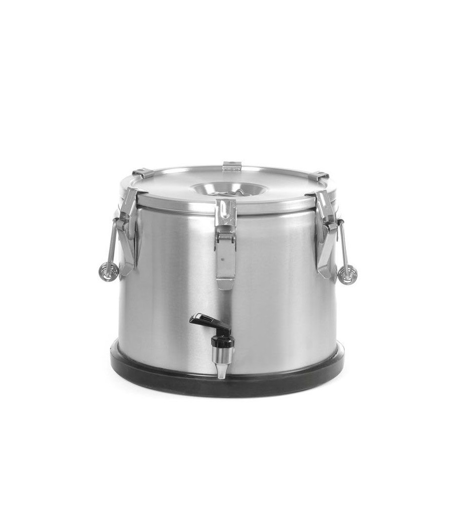 Hendi nerezová termonádoba s kohoutkem Profi Line, 15 l, ø330x(H)280mm