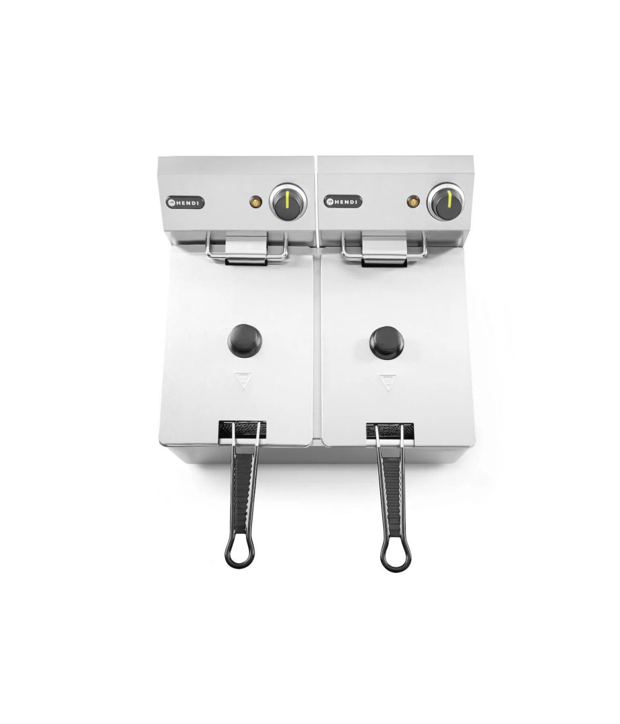 Hendi elektrická fritéza Kitchen Line - 2x4L