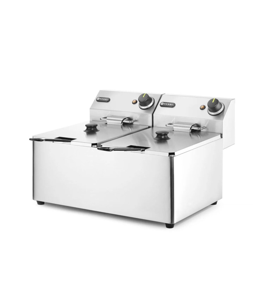 Hendi elektrická fritéza Kitchen Line - 2x8L