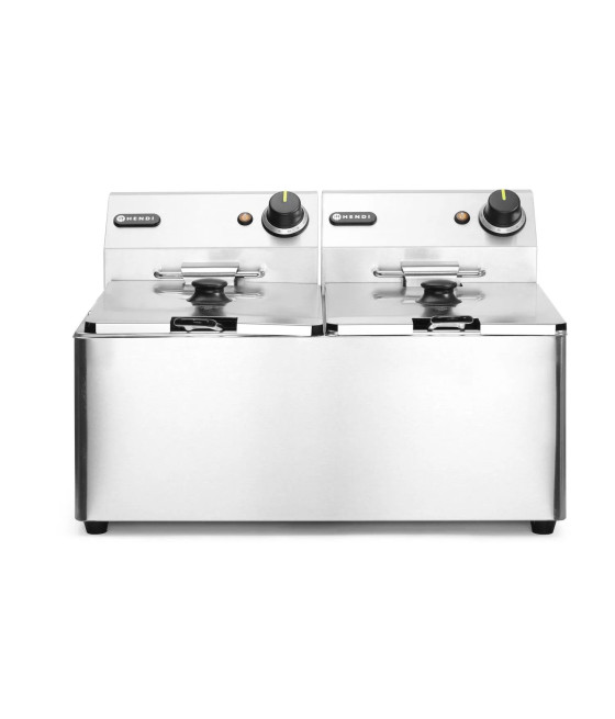 Hendi elektrická fritéza Kitchen Line - 2x8L