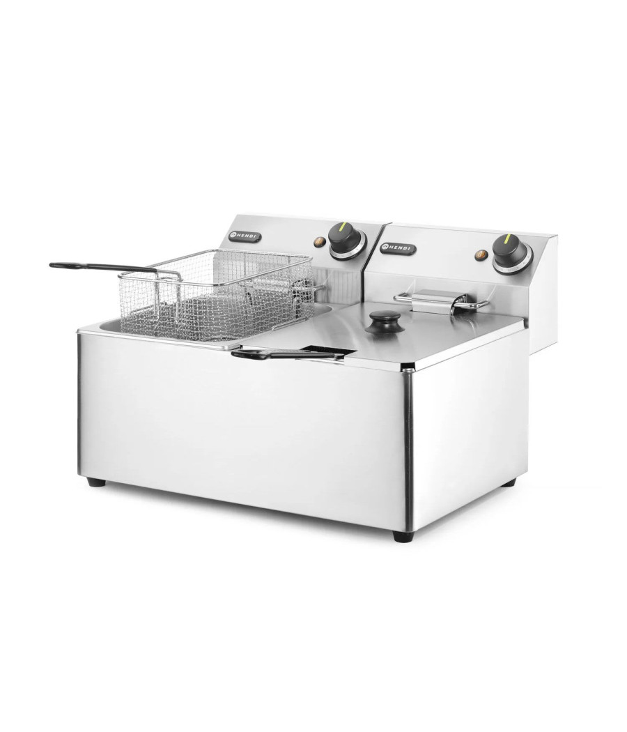 Hendi elektrická fritéza Kitchen Line - 2x8L